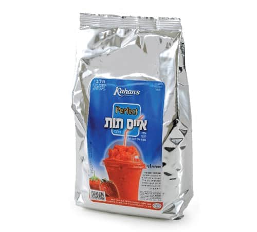 אייס תות חלבי