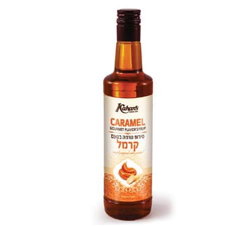 סירופ לקפה בטעם קרמל